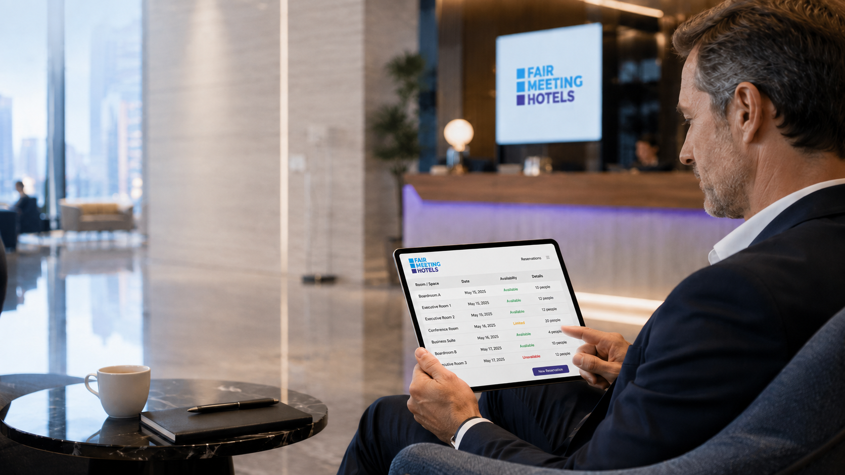 Digitale Kontingentsteuerung für Fair Meeting Hotels Digitale Verwaltung von Hotelzimmerkontingenten bei Fair Meeting Hotels